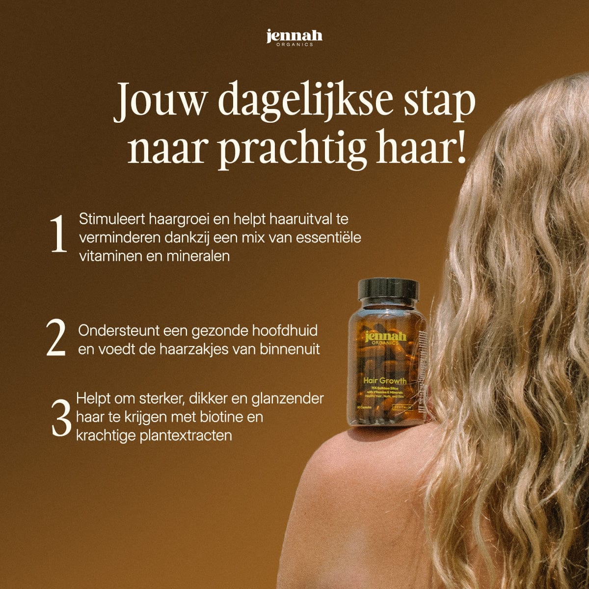 Hair Growth | Met Spermidine & Erwtenscheuten voor Sterker Haar