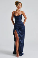 Alvea™ HELEN ICON MAXI DRESS — NAVY