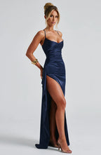 Alvea™ HELEN ICON MAXI DRESS — NAVY