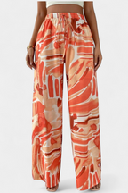 Alvea™ Senda Pantalones de Pierna Ancha con Estampado Abstracto