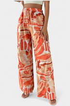 Alvea™ Senda Pantalones de Pierna Ancha con Estampado Abstracto