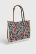 Alvea™ Taila Bolsa de Yute con Estampado Floral y Diseño Ecológico