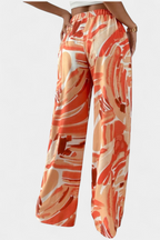 Alvea™ Senda Pantalones de Pierna Ancha con Estampado Abstracto