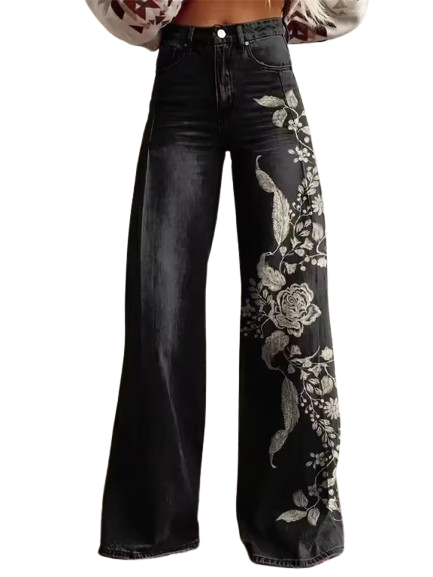 Alvea™ Pantalón boho vintage