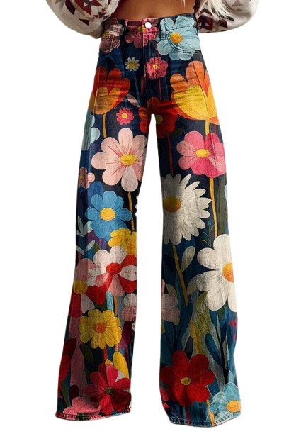 Alvea™ Pantalón boho vintage