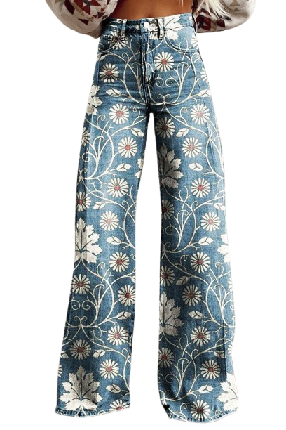 Alvea™ Pantalón boho vintage