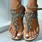 Esmeralda - Sandalias joya con diseño artesanal