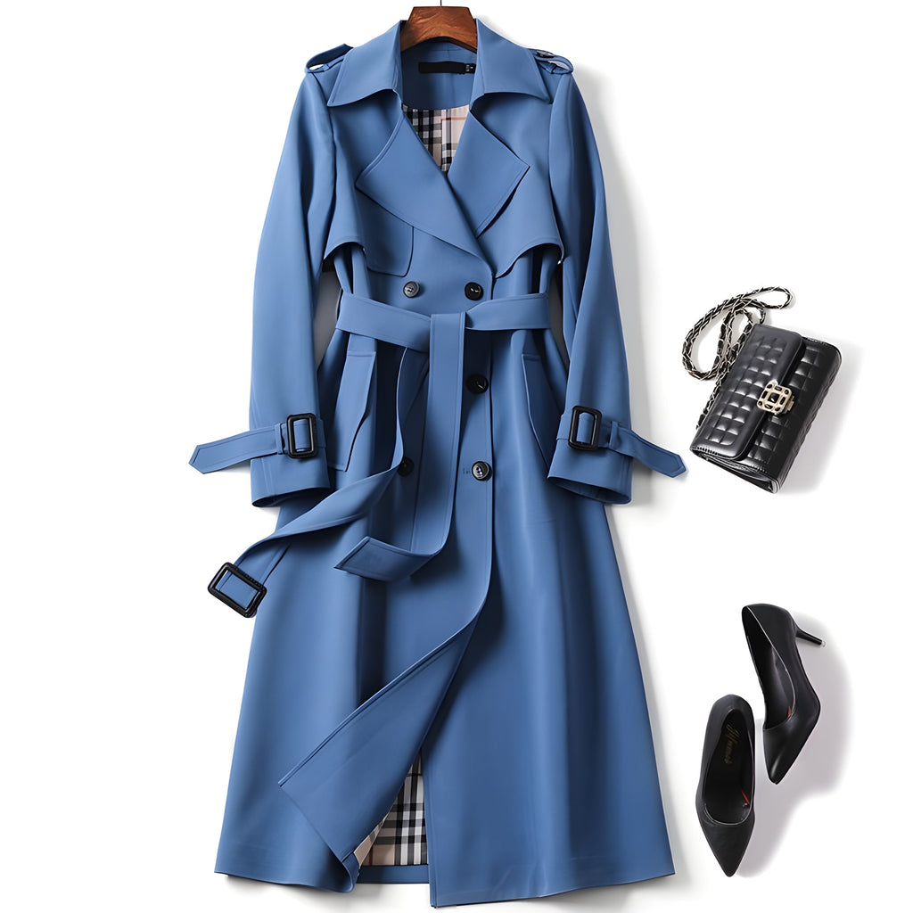 Alvea™ Gabardina elegante y a la moda