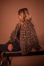Alvea™ Isa Chaqueta Corta con Estampado de Leopardo