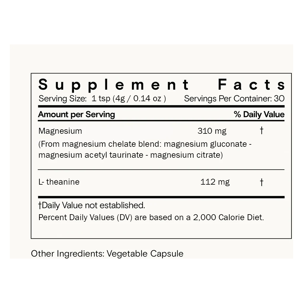 Magic Magnesium | Triple Magnesium & L-Theanine voor Rust en Focus