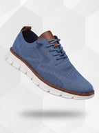 Zapatos Transpirables Ultracomfort: Azul-blanco