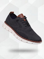 Zapatos Transpirables Ultracomfort: Negro-Blanco