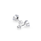 Alvea™ Elegantes Pendientes Tera de Oro Blanco