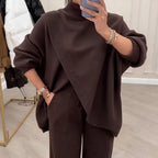 Alvea™ Conjunto Oversize Asimétrico de Punto -  Máximo confort