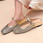 Bella | Mules Mary-Jane Sin Talón