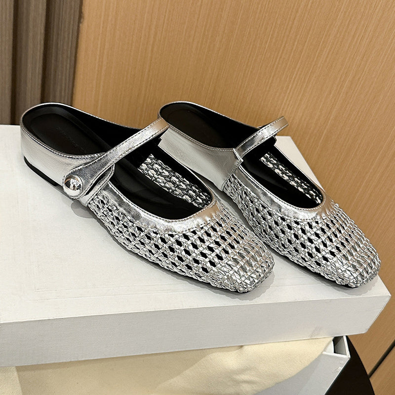 Bella | Mules Mary-Jane Sin Talón