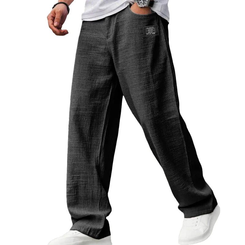 GABRIEL | PANTALONES LIGEROS DE CORTE RECTO