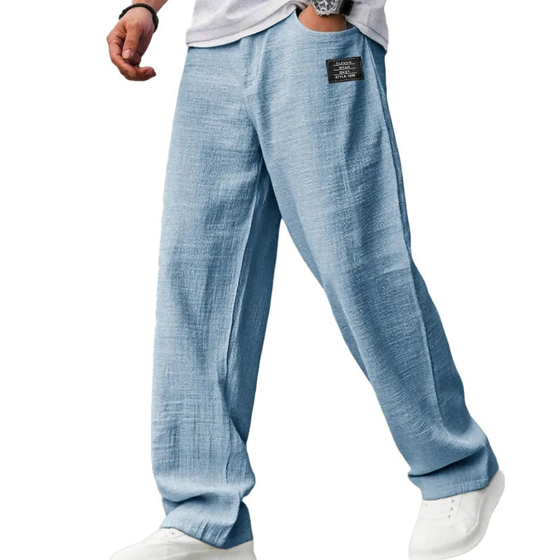 GABRIEL | PANTALONES LIGEROS DE CORTE RECTO