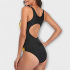 Alvea™ Traje de Baño de Una Pieza Deportivo con Corte en la Espalda