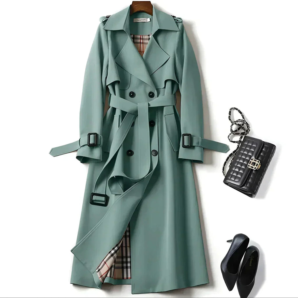 Alvea™ Gabardina elegante y a la moda