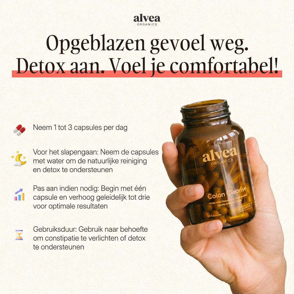 Flat Belly – Colon Support | Darmdetox & ondersteuning van de spijsvertering