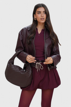Alvea™ Sage Bolso de Hombro Mediano Tejido